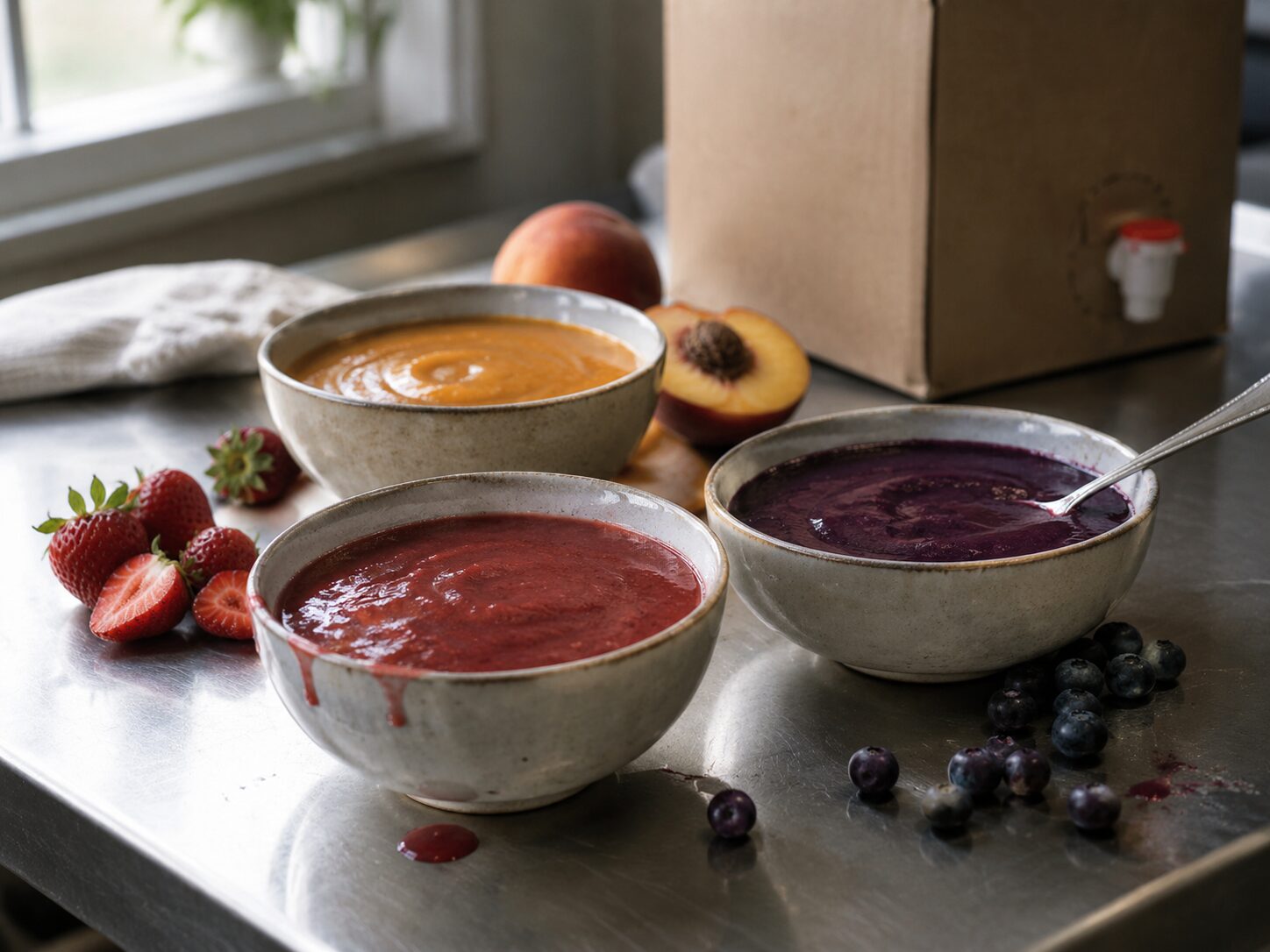 Fruit purees
